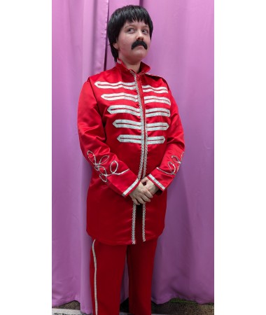 George Harrison The Beatles Sgt Peppers (Red) ADULT HIRE